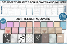 Load image into Gallery viewer, The 2 YEAR Digital Planner (2026 &amp; 2027) in soft BLUE. Daily Weekly, Monthly Planner &amp; Life Planner. Ideal for use on Goodnotes and iPad. Smart Apple Links

