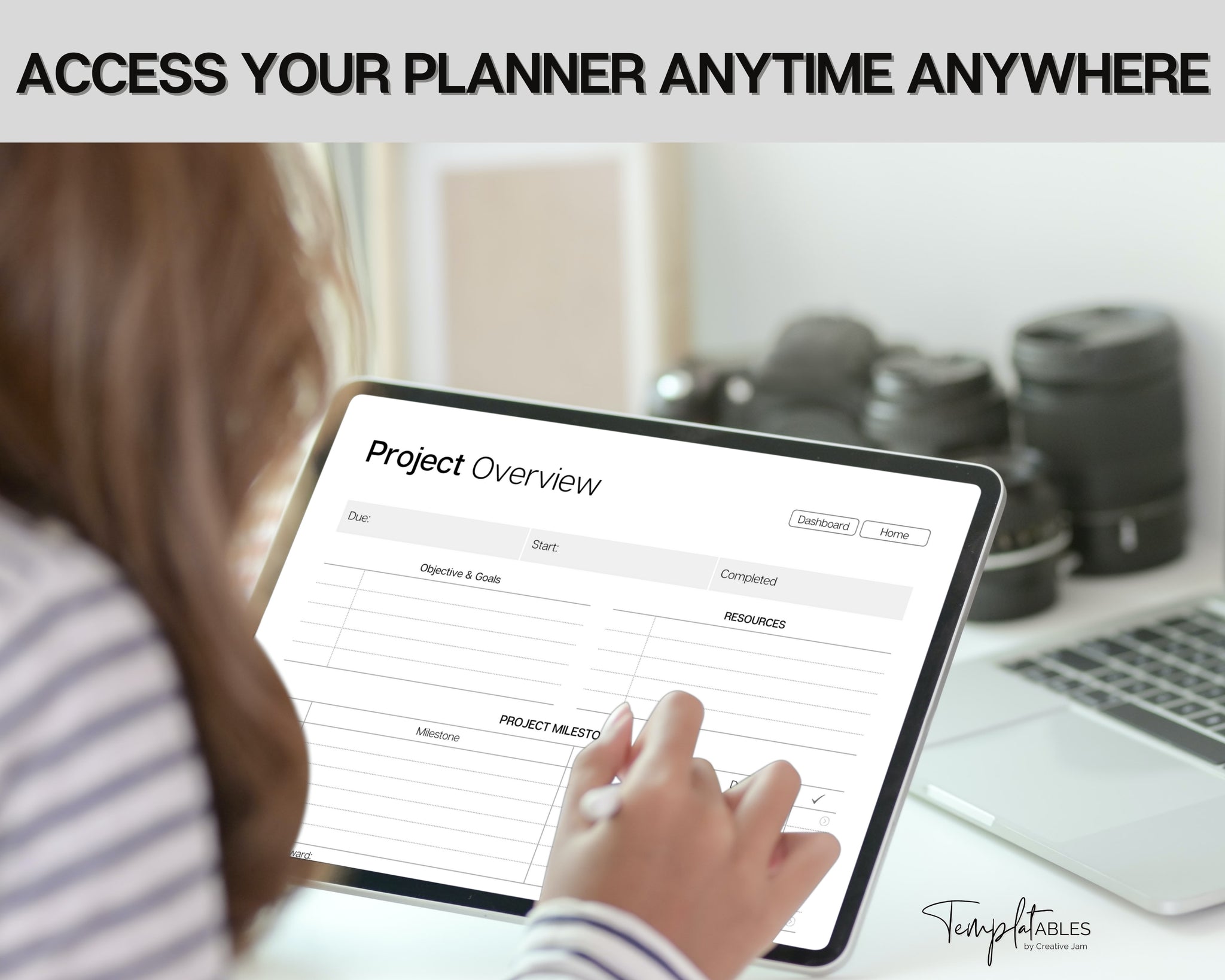 Digital Project Planner | Ultimate Tracker for Project Management