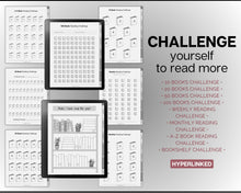 Load image into Gallery viewer, Digital Reading Journal | Templates made for the Kindle Scribe with Digital Reading Planner, Digital Book Journal, Reading Log, Book Tracker, Book Review
