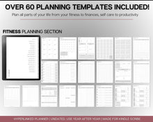 Load image into Gallery viewer, Kindle Scribe UNDATED Daily Planner | Includes Kindle Scribe templates, Weekly &amp; Monthly Planner, Undated Planner, Kindle Planner &amp; Digital Journal
