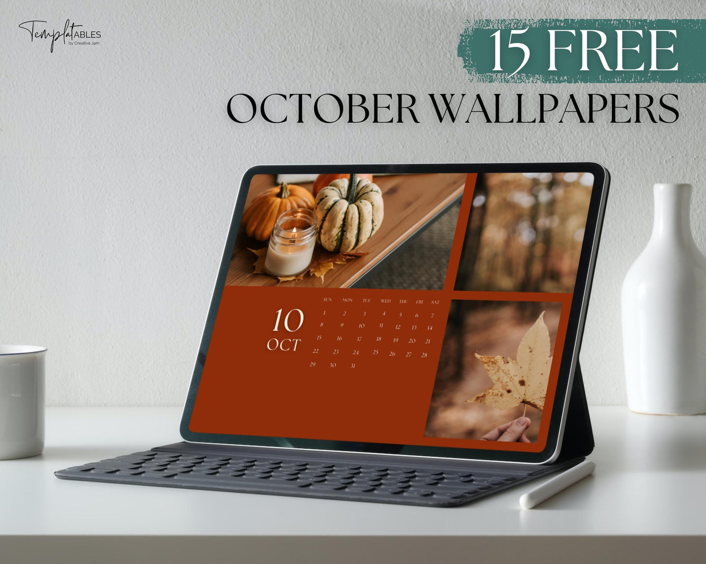 FREE - October 2023 Wallpapers for iPad