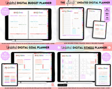 Load image into Gallery viewer, ALL ACCESS Digital Planners | 2025 Colorful Planner Bundle with Daily Weekly Planners | For  Recipe, Notebook, Fitness, Goal, Budget &amp; Meal &amp; ADHD | Undated
