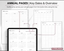 Load image into Gallery viewer, 2024 WEEKLY Digital Planner | Digital Life Planner &amp; Weekly Schedule Undated | Perfect for iPad, GoodNotes &amp; Notability
