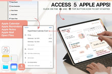 Load image into Gallery viewer, GLOW UP Mega BUNDLE! 2026 Digital Planners | Colorful Daily Planner, Digital Notebook, Fitness Planner &amp; Reading Journal, Smart Apple Links
