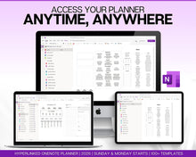 Load image into Gallery viewer, 2026 OneNote Digital Planner | OneNote Template for Daily, Weekly &amp; Monthly Planning | Minimalist
