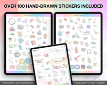 Load image into Gallery viewer, ALL ACCESS Digital Planners | 2025 Colorful Planner Bundle with Daily Weekly Planners | For  Recipe, Notebook, Fitness, Goal, Budget &amp; Meal &amp; ADHD | Undated
