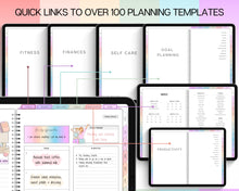 Load image into Gallery viewer, 2024 COLORFUL Digital Planner | 2025 GoodNotes Planner With Daily, Weekly &amp; Monthly Planner | Undated Life Planner For Notability &amp; iPad
