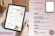 Load image into Gallery viewer, The 2 YEAR Digital Planner (2026 &amp; 2027). MINIMALIST Daily Weekly, Monthly Planner &amp; Life Planner. Ideal for use on Goodnotes and iPad. Smart Apple Links
