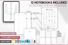Load image into Gallery viewer, The 2 YEAR Digital Planner (2026 &amp; 2027). MINIMALIST Daily Weekly, Monthly Planner &amp; Life Planner. Ideal for use on Goodnotes and iPad. Smart Apple Links
