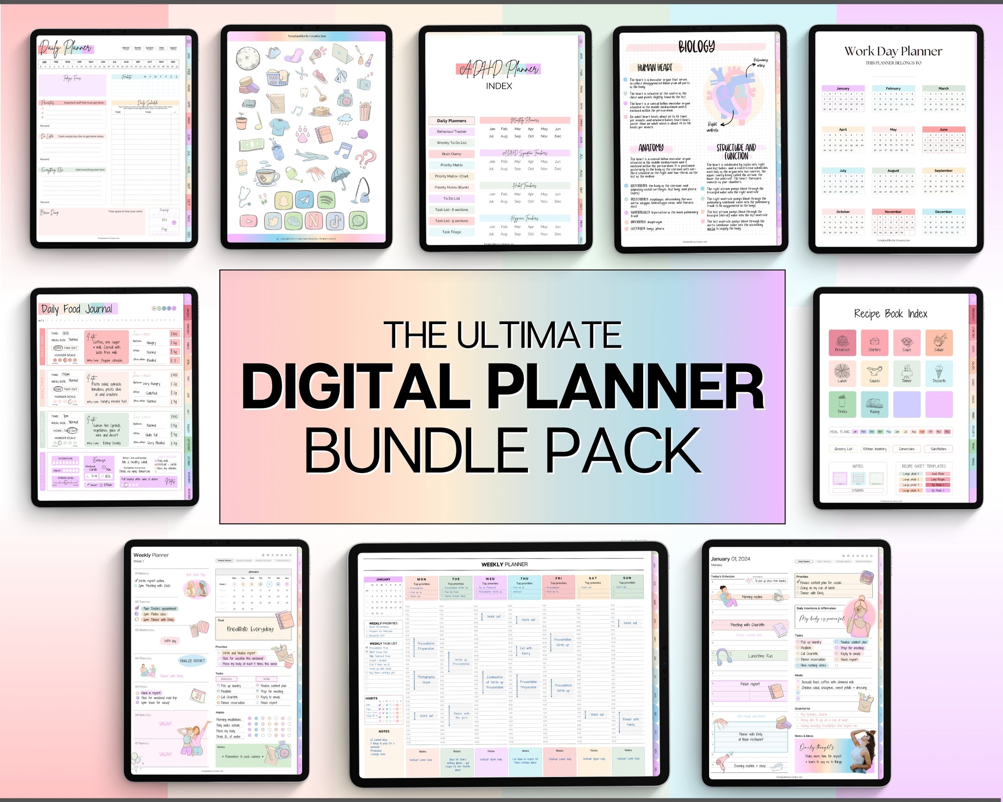 Planner Rmic 2026 ALL ACCESS Digital Planners | Mega Planner Bundle