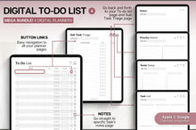 Load image into Gallery viewer, 2026 Digital Planner MEGA BUNDLE for Professionals | Daily Planner, Project Planner, Digital Notebook &amp; Meeting Notes, Smart Apple Links
