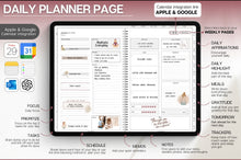 Load image into Gallery viewer, 2026 MINIMALIST Digital Planner | GoodNotes Planner With Daily, Weekly &amp; Monthly Planner | SMART Apple, ChatGPT, Google Integration links

