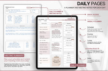 Load image into Gallery viewer, PROFESSIONAL'S Digital Planner, 2026 Daily Weekly, Monthly Planner, GoodNotes Planner, Undated Life Planner, iPad, SMART Apple links | MONO
