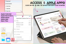 Load image into Gallery viewer, 2026 COLORFUL Digital Planner | GoodNotes Planner With Daily, Weekly &amp; Monthly Planner | SMART Integration with Apple Calendar, ChatGPT, Google &amp; more
