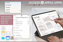 Load image into Gallery viewer, PROFESSIONAL'S Digital Planner, 2026 Daily Weekly, Monthly Planner, GoodNotes Planner, Undated Life Planner, iPad, SMART Apple links | MONO
