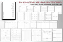Load image into Gallery viewer, PROFESSIONAL'S Digital Planner, 2026 Daily Weekly, Monthly Planner, GoodNotes Planner, Undated Life Planner, iPad, SMART Apple links | MONO
