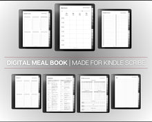 Load image into Gallery viewer, Weekly Meal Planner for the Kindle Scribe | Digital Meal Planner with Meal Plan Template, Meal Prep, Grocery List for Kitchen &amp; Food Menu
