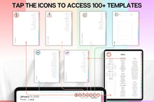 Load image into Gallery viewer, 2026 COLORFUL Digital Planner | GoodNotes Planner With Daily, Weekly &amp; Monthly Planner | SMART Integration with Apple Calendar, ChatGPT, Google &amp; more
