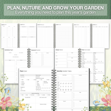 Load image into Gallery viewer, Gardening Planner &amp; Plant Journal | Planting Calendar, Plant Care, Seed Starting, Herb Notes, Garden Planner (Botanical)
