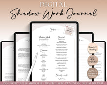 Load image into Gallery viewer, Digital Shadow Work Journal | Guided Journal with 100+ Prompts for GoodNotes &amp; iPad
