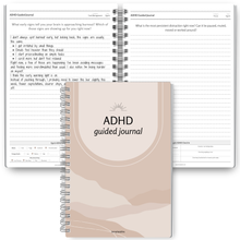 Load image into Gallery viewer, ADHD Guided Journal – Undated Reflection &amp; Mental Health Journal for Adults | Designed for ADHD Brains
