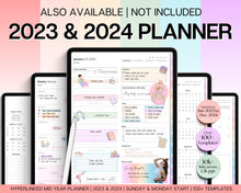 Load image into Gallery viewer, FREE - UNDATED Digital Planner | iPad GoodNotes Monthly &amp; Weekly Journal | Mono
