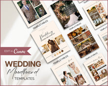 Load image into Gallery viewer, Ultimate Wedding Mood Board Template | Includes Editable Wedding Vision Board, Digital Vision board, Wedding Binder, Checklist, Theme &amp; Canva | Boho
