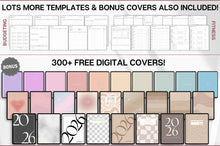 Load image into Gallery viewer, PROFESSIONAL'S Digital Planner, 2026 Daily Weekly, Monthly Planner, GoodNotes Planner, Undated Life Planner, iPad, SMART Apple links | BLUE
