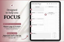 Load image into Gallery viewer, 2026 ADHD Daily Planner, GoodNotes Digital Planner for Neurodivergents, Brain Dump, iPad to do list, cleaning, Smart Apple Links (Copy) (Copy)
