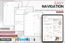 Load image into Gallery viewer, 2026 Digital Planner | GoodNotes Planner With Daily, Weekly &amp; Monthly Planner | SMART Apple, ChatGPT, Google Integration links (Mono)
