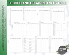 Load image into Gallery viewer, 2025 Garden Planner | Gardening Planner With Plant Journal, Planting Calendar, Plant Care, Seed Starting, Garden Book &amp; Plant Notes | Mono

