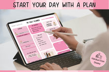 Load image into Gallery viewer, 2026 Digital Planner | HANDWRITTEN GoodNotes Planner With Daily, Weekly &amp; Monthly Planner | PINK
