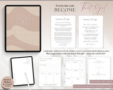 Load image into Gallery viewer, EVERYONES THAT GIRL Digital Planner | 2024 Daily, Weekly, Monthly Planner for iPad and Goodnotes, That Girl Aesthetic, Undated, 2024-2025
