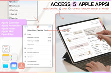 Load image into Gallery viewer, The 2 YEAR Digital Planner (2026 &amp; 2027). COLORFUL Daily Weekly, Monthly Planner &amp; Life Planner. Ideal for use on Goodnotes and iPad. Smart Apple Links
