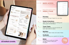 Load image into Gallery viewer, The 2 YEAR Digital Planner (2026 &amp; 2027). COLORFUL Daily Weekly, Monthly Planner &amp; Life Planner. Ideal for use on Goodnotes and iPad. Smart Apple Links
