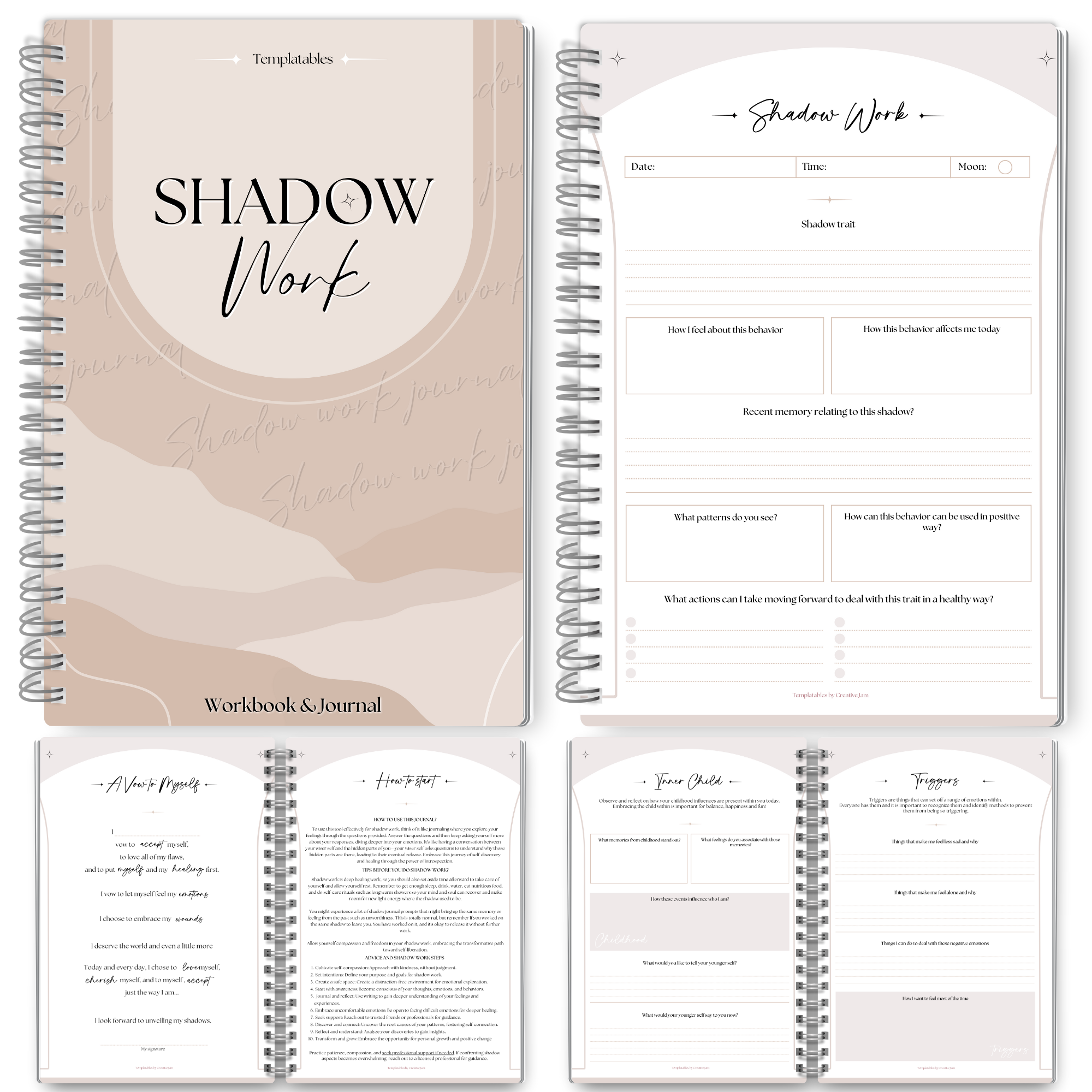 Shadow Work Journal | Guided Journal to Discover your Shadow Self