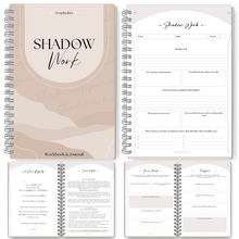 Load image into Gallery viewer, Shadow Work Journal | Discover your Shadow Self with this Guided Healing, Therapy and Mindfulness Journal | Includes Shadow Work Journal Inner Child Prompts | A5 Lux
