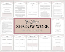 Load image into Gallery viewer, Shadow Work Journal Pages | 100+ Shadow Work Journal Prompts with Printable Guided Journal | Inner Child &amp; Therapy
