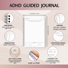 Load image into Gallery viewer, ADHD Guided Journal – Undated Reflection &amp; Mental Health Journal for Adults | Designed for ADHD Brains
