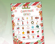 Load image into Gallery viewer, Printable Christmas Bingo Cards | Xmas Party Games, Office Party Games &amp; Fun Family Activities

