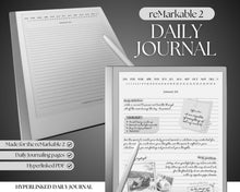 Load image into Gallery viewer, reMarkable 2 Daily Journal | Digital Lined Notebook for Remarkable 2
