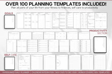 Load image into Gallery viewer, 2026 Digital Planner | GoodNotes Planner With Daily, Weekly &amp; Monthly Planner | SMART Apple, ChatGPT, Google Integration links (Mono)
