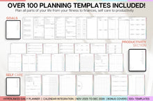 Load image into Gallery viewer, The 2 YEAR Digital Planner (2026 &amp; 2027). COLORFUL Daily Weekly, Monthly Planner &amp; Life Planner. Ideal for use on Goodnotes and iPad. Smart Apple Links
