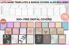 Load image into Gallery viewer, The 2 YEAR Digital Planner (2026 &amp; 2027). COLORFUL Daily Weekly, Monthly Planner &amp; Life Planner. Ideal for use on Goodnotes and iPad. Smart Apple Links
