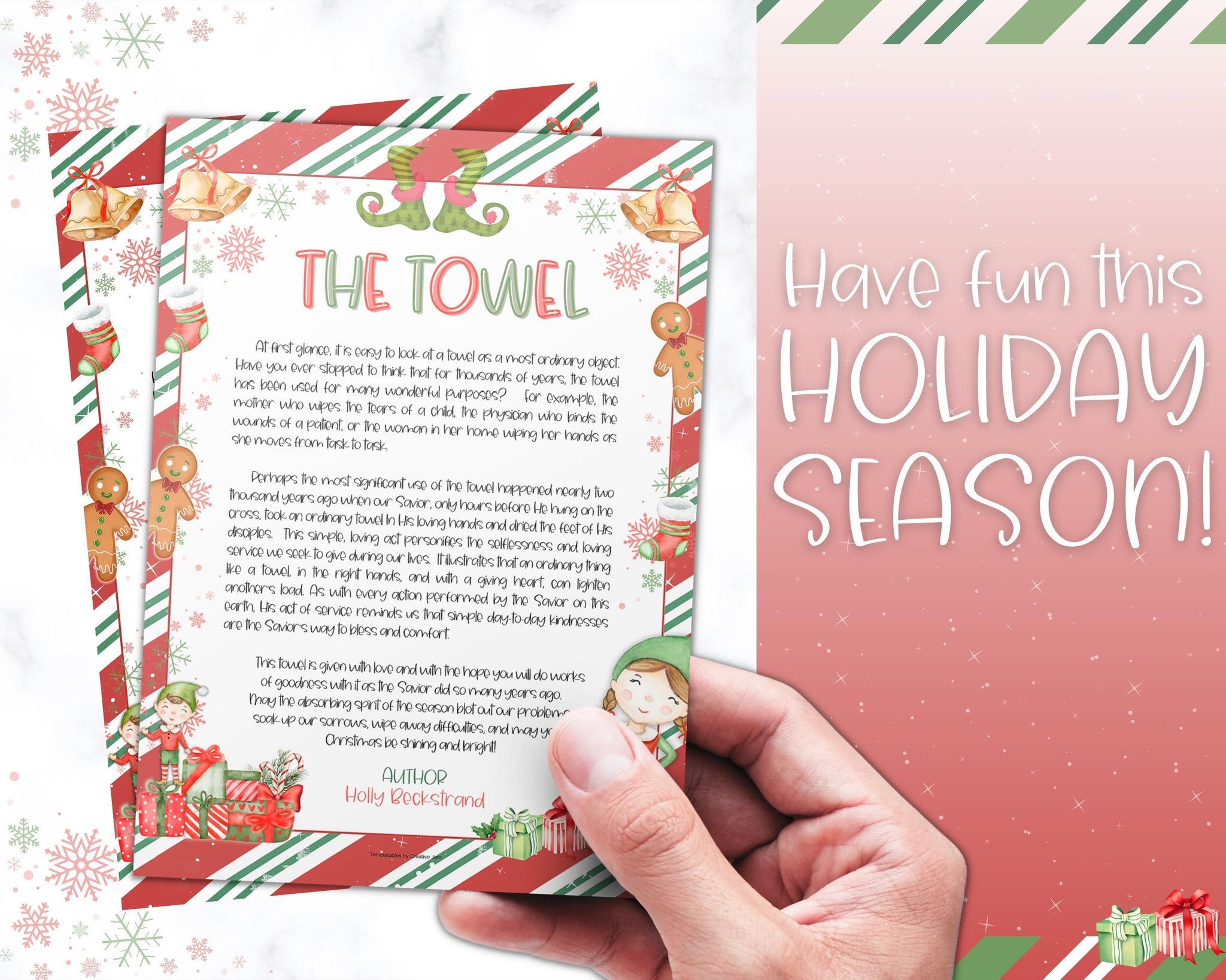 37 141e21cd 6de4 4611 8546 christmas towel story printable | festive christian gift