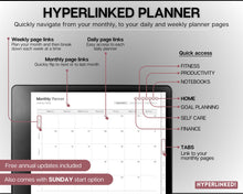 Load image into Gallery viewer, 2026 DAILY Planner for Kindle Scribe | Hyperlinked Digital Planner &amp; Templates for the Kindle Scribe
