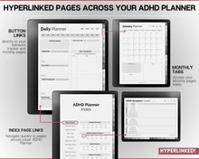 Load image into Gallery viewer, Kindle Scribe Digital ADHD planner | Daily Planner for Neurodivergent Adults | Includes Brain Dump Template &amp; To Do List

