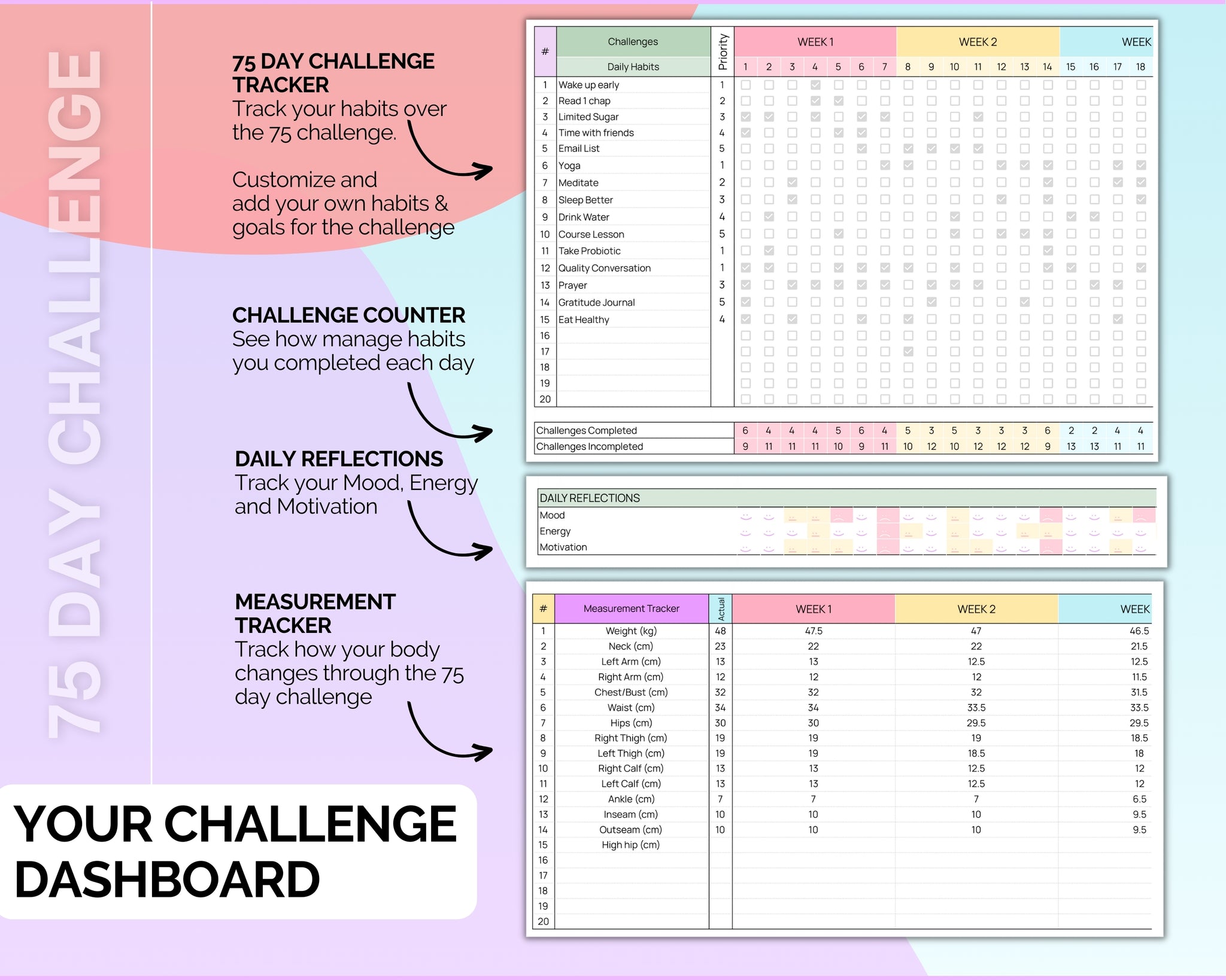 Editable 75 Day Challenge Tracker Start Tracking Your Progress Now editable-75-day-challenge-tracker-start-tracking-your-progress-now