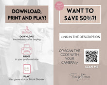 Load image into Gallery viewer, &#39;Find the Guest&#39; Bridal Shower Game Printable
