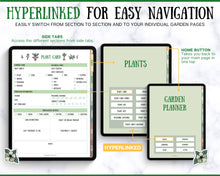 Load image into Gallery viewer, Digital Gardening Planner | With Plant Journal, Garden Planner 2024, Planting Calendar, Plant Care, Seed Starting, Herb Notes for GoodNotes &amp; iPad
